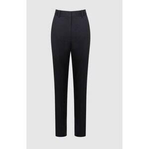 Reiss HAISLEY WOOL BLEND TAPERED SUIT TROUSERS Navy Size 14 Career
